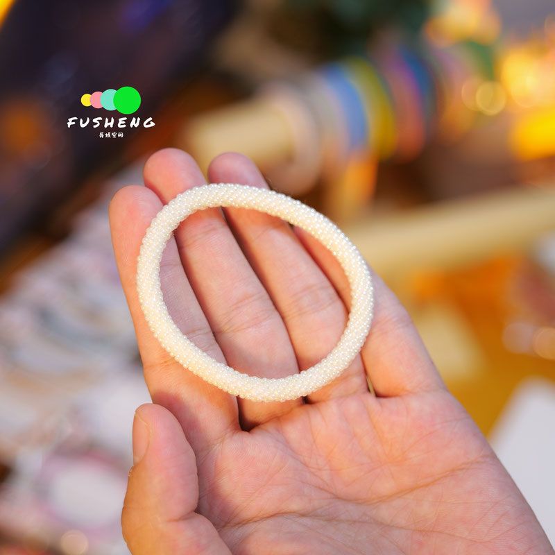 Wholesale Nepal Japanese Essential Oil Diffuser Hand-woven Solid Color Bracelet